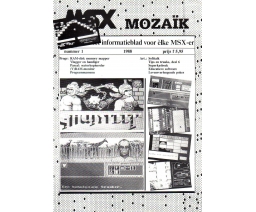MSX Mozaïk 1988-1 - De MSX-er