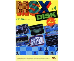 MSX DISK No.04 - Gruppo Editoriale International Education