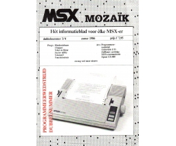 MSX Mozaïk 1986-3/4 - De MSX-er