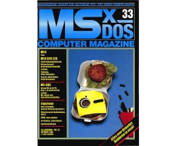 MSX-DOS Computer Magazine 33 - MBI Publications