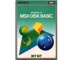 Inleiding in MSX-DISK BASIC - Sony