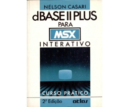 dBase II Plus Para MSX - Interativo - Atlas S.A.