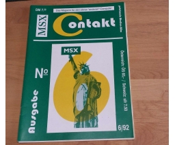 MSX Contakt 6/92 - Peletronia Medien-Büro