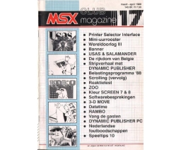 MSX Club Magazine 17 - MSX Club België/Nederland