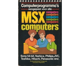 Computerprogramma's aangepast voor MSX Computers - Zuidnederlandse uitgeverij