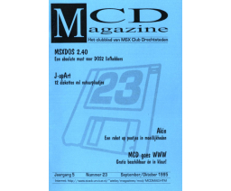 MSX Club Drechtsteden Magazine 23 - MSX Club Drechtsteden