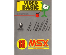 Video BASIC MSX 18 - Gruppo Editoriale Jackson