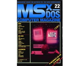 MSX-DOS Computer Magazine 22 - MBI Publications