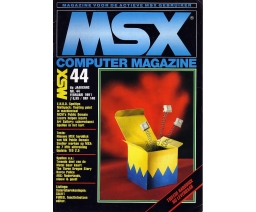 MSX Computer Magazine 44 - MBI Publications