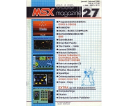 MSX Club Magazine 27 - MSX Club België/Nederland