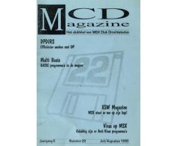 MSX Club Drechtsteden Magazine 22 - MSX Club Drechtsteden