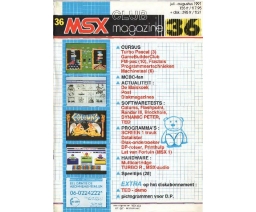 MSX Club Magazine 36 - MSX Club België/Nederland