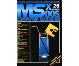 MSX-DOS Computer Magazine 26 - MBI Publications
