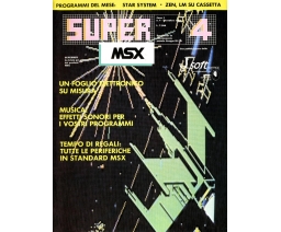 Super MSX Anno 1, n° 4 - Gruppo Editoriale Jackson