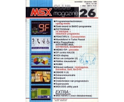 MSX Club Magazine 26 - MSX Club België/Nederland