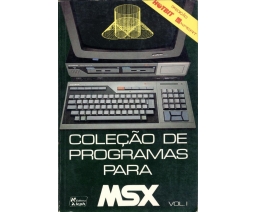 Coleção de Programas para MSX - vol. 1 - Editora Aleph