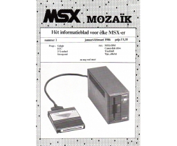 MSX Mozaïk 1986-1 - De MSX-er