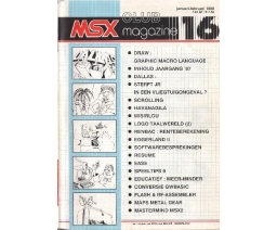 MSX Club Magazine 16 - MSX Club België/Nederland