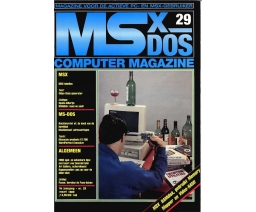 MSX-DOS Computer Magazine 29 - MBI Publications