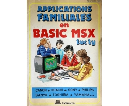 Applications familiales en BASIC MSX - Edimicro