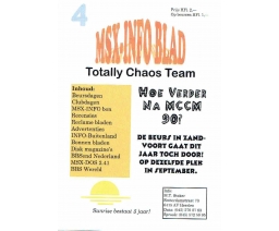 MSX-INFO Blad 4 - Totally Chaos