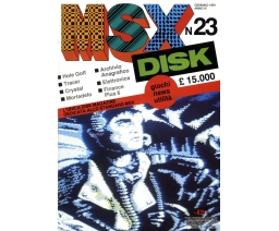 MSX DISK No.23 - Gruppo Editoriale International Education