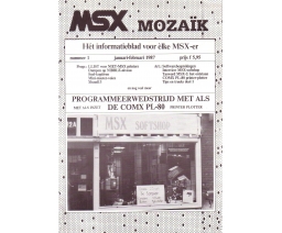 MSX Mozaïk 1987-1 - De MSX-er