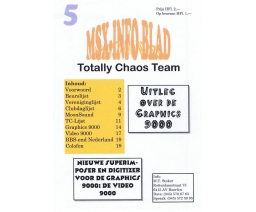 MSX-INFO Blad 5 - Totally Chaos