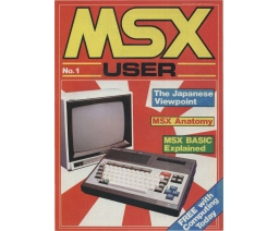 MSX User 1 - Argus Specialist Publications