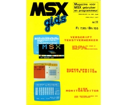 MSX Gids 11 - Uitgeverij Herps