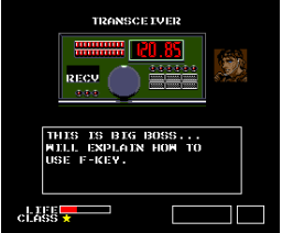 Metal Gear (1987, MSX2, Konami Industry Co., Ltd.)