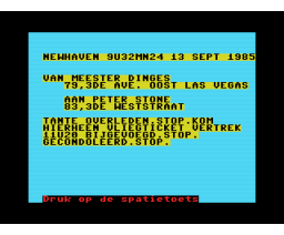 L'Héritage - Panique à Las Vegas (1986, MSX, Infogrames)