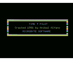 Time Pilot (1984, MSX, Konami)