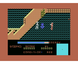 Disc Warrior (1985, MSX, Alligata)