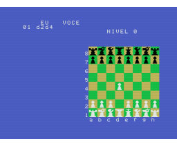 Super Chess (1984, MSX, Kuma Computers)