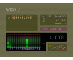 MIDI Sound Performer (1994, MSX2, Yoshikazu Yamamoto)