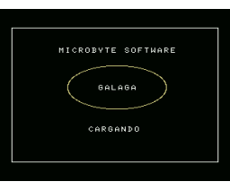 Galaga (1984, MSX, NAMCO)