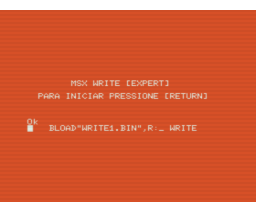 MSX-Write (MSX, ELIAS)