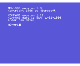 Las Aventuras de Rudolphine Rur (2020, MSX, Dwalin)