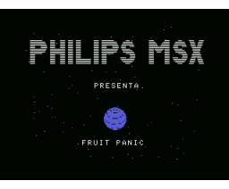 Fruit Panic (1984, MSX, ポニーキャニオン)