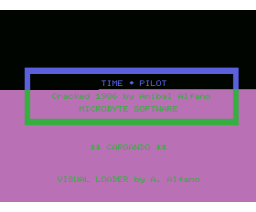 Time Pilot (1984, MSX, Konami)