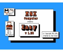 Easy (1992, MSX2, Juan Salas)