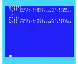 Aztec C (1982, MSX, MSX2, Manx Software Systems)