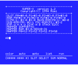 SUPER-X (1993, MSX2, Romi)
