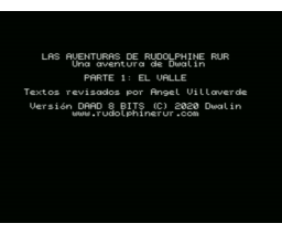 Las Aventuras de Rudolphine Rur (2020, MSX, Dwalin)