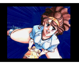 Natural Picture CG Collection: Physical Education Girl  (MSX2+, 3.5inchDo)