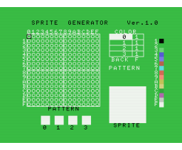 Sanpata Tools (1984, MSX, Coral Corporation)