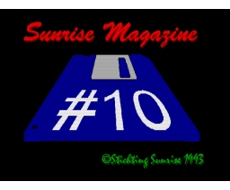 Sunrise Magazine 10 (1994, MSX2, Sunrise)