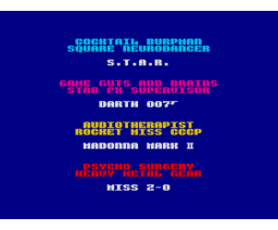 Don't Cock It Up (2001, MSX2, Matra)