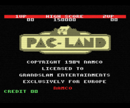Pac-Land (1988, MSX, Grandslam Entertainments)